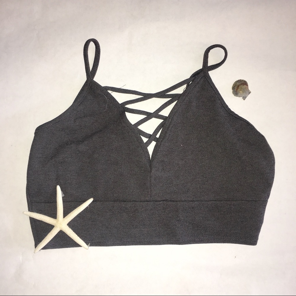 Dark Grey Top